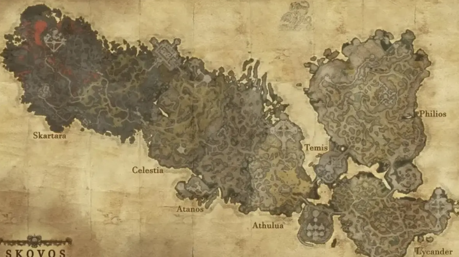 Skovos map in Diablo 4